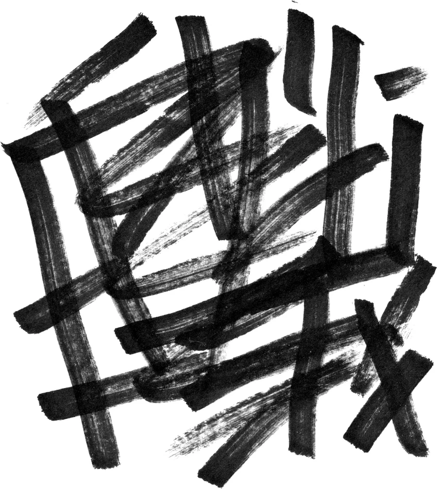 趣味手绘手写涂鸦马克笔字母箭头标记符号图形PNG免抠PS设计素材【082】